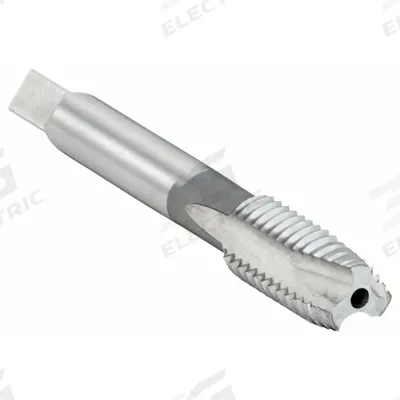 CHICAGO-LATROBE Spiral Point Tap: 1/2"-13 UNC, H3 / 2B, 3 Flute, Plug Chamfer - General Purpose Spiral-Point Taps