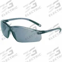 UVEX BY PIP Safety Glasses: Gray Lens, Half-Frame, Anti-Fog, Clear Frame, A700 Series (MPN A706). Key specifications — Brand: UVEX BY PIP; Frame Color: Clear; Lens Color: Gray.