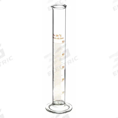 APPROVED VENDOR Graduated Cylinder: 50 mL, To Deliver (TD) - General Purpose Unrated Glass Graduated Cylinders