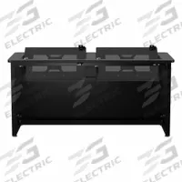 VERSADESK Computer Desk: Metal, Black Matrix, 0 Drawers, 60 in Overall Wd, 29 in Overall Ht (MPN RSD6024-BB). Key specifications — Desktop Material: Metal; Includes Modesty Panel: Yes; Kit Product Type: Computer Desk; Desktop Color: Black Matrix; Brand: VERSADESK; Frame Color: Black; Frame Material: Steel; Product Type: Computer Desk.