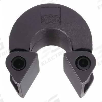 BESSEY Replacement Strap Clamp Corner Clips: Polyamide, 1 1/4 in Overall Lg, 5HXR0 - Corner Clips for Strap Clamps