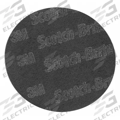SCOTCH-BRITE Hook-and-Loop Surface Conditioning Disc: 6 in Dia, Aluminum Oxide, Ultra Fine - General Purpose Surface-Conditioning Discs for All Metals