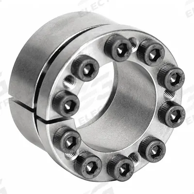CLIMAX METAL PRODUCTS Keyless Bushing: Flanged, For 1 1/8 in Shaft Dia, 1 7/8 in OD - Multi-Screw Locking Assembly Keyless Bushings