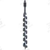AMS Flighted Screw Auger Head: Carbon Steel, 5/8 in Connection Size, 2 in Overall Dia, Threaded (MPN 405.05). Key specifications — Connection Type: Threaded; Brand: AMS; Product Type: Flighted Screw; Material: Carbon Steel.
