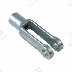 AZTEC Yoke End: Steel, Clear Zinc Plated, 1/2"-20 Tap Size, Right Hand, 3 in End to Center of Eye Lg (MPN YK12-20-ZP). Key specifications — attr446315: AZTEC; attr1109956: Right Hand.