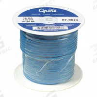 GROTE Automotive Cable: GXL, 100 ft, 1 Conductor, 12 AWG, Blue, 60 V Volt (MPN 87-6210). Key specifications — Brand: GROTE.