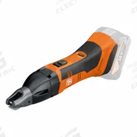 FEIN Shear: Sheet Metal, 18V DC, Single Cut Cutting, 16 ga Capacity (Steel), 4.0 Ah - 6.0 Ah, ABSS (MPN ABSS 18 1.6 E - SELECT). Key specifications — attr1256464: (1) 4.0 Ah; attr1256491: Yes; attr1256494: 18V DC.