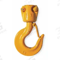HARRINGTON Bottom Hook Assembly: Electric Chain Hoists, 2,000 lb Compatible Load Capacity, SNER (MPN ER1DS1011). Key specifications — Compatible Hoist Type: Electric Chain Hoists; Product Type: Bottom Hook Assembly; Compatible Series: SNER; Manufacturer Part Number: ER1DS1011; Included Components: Safety Latch.