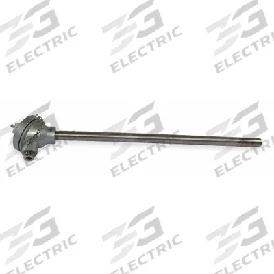 TEMPCO Heavy Duty Thermocouple: 32°F to 1,400°F /0°C to 760°C, Type J, 12 in Probe Lg - Thermocouples with Pipe Connection