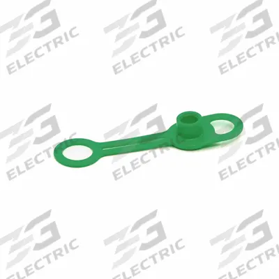 TRICO Color Coded Grease Zerk Caps: 1/8" Thread Size, Green - Dust Caps for Grease Fittings