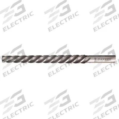 YANKEE Taper Pin Reamer: For #14 Pin, 1.25 in x 1.542 in Dia - Helical-Flute Taper Pin Reamers