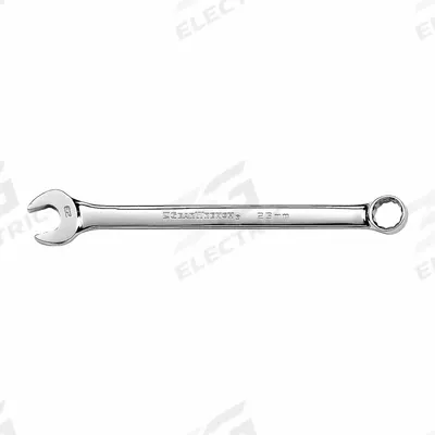GEARWRENCH Combination Wrenches: Alloy Steel, Full Polish Chrome, 23 mm Head Size - Metric 12-Point Combination Wrenches