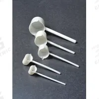 Scoop: Non-Sterile, HDPE, 250 mL Capacity - mL, 8 1/2 fl oz Capacity - oz, 33.02 cm Overall Lg (MPN 108085-250). Key specifications — Standards: FDA Grade Material; Color: White; Product Type: Scoop; Brand: APPROVED VENDOR.