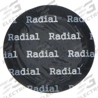 TRU-FLATE Small Round Radial Tire Patch: Patches & Plugs, Round, Small Round Radial Tires, Rubber (MPN 14-137). Key specifications — Product Type: Patches & Plugs; Compatible Tire Type: Small Round Radial Tires; Brand: TRU-FLATE; Material: Rubber; Shape: Round.