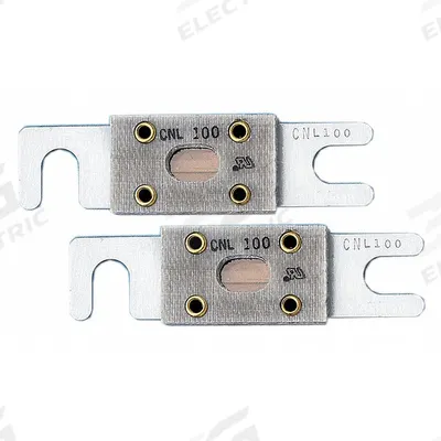 MERSEN Forklift Limiter Fuse: CNL Series, Bolt-On, Gen Purpose, 50 A, 80 V DC - Time-Delay Bolt-On Fuses