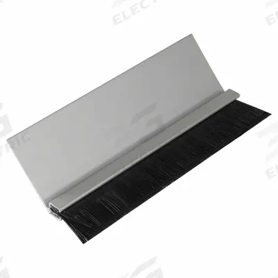 AMERICAN GARAGE DOOR SUPPLY Brush Seal: 45° Angle, Nylon, 1 in Brush Lg - Material Handling