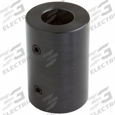 CLIMAX METAL PRODUCTS Rigid Shaft Coupling: 5/16 in Bore Dia 1, 5/16 in Bore Dia 2, Round - Set Screw Rigid Shaft Couplings