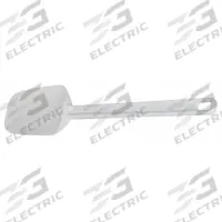 CRESTWARE Spoonula: 9 1/2 in Overall Lg, Plastic Blade, Plastic Handle, 2 1/2 in Blade Wd (MPN PS95S). Key specifications — Brand: CRESTWARE; Blade Material: Plastic; Dishwasher Safe: No; Handle Material: Plastic; NSF Certified: No.