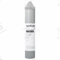 NEPHROS Quick-Connect Water Filter: 1 micron, 2 gpm, 14 3/4 in Overall Ht, 3 in Overall Dia (MPN 70-14090-E40). Key specifications — Product Type: Quick-Connect Water Filter; Filter Media: Carbon; Brand: NEPHROS; Reduces: Objectionable Tastes.