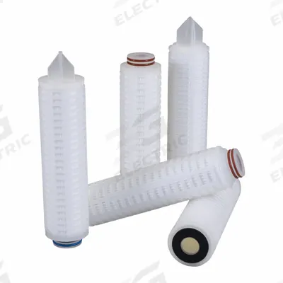 APPROVED VENDOR Filter Cartridge: 1 micron, Pleated, 10 gpm, Polypropylene - Pleated Water Filter Cartridges