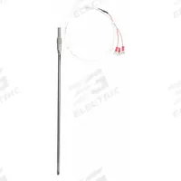 LOVE Surface Temperature Probe: -328°F to 1,202°F /-200°C to 650°C, ±0.3°C/0.12 ohm @ 0°C (MPN RTD-6812). Key specifications — Cable Length: 2 ft 10 in; Brand: LOVE; Accuracy: ±0.3 °C/0.12 ohm @ 0 °C.