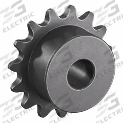 TSUBAKI Sprocket: One-Sided Hub, For Single Strands, 35, 15 Teeth, 1.804 in Pitch Dia, Steel (MPN 35B15). Key specifications — Brand: TSUBAKI.