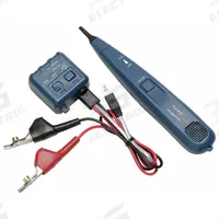 FLUKE NETWORKS Tone and Probe Kit: 26000900, Speaker Probe/Tone Generator, Voice/Data Cable, RJ11. Key specifications — Adapters Included: RJ11; Data Logger: No; Wire Mapping Detections - New: Opens; Alert Type: Light; Battery Chemistry: Alkaline; Connector Type: RJ11; Manufacturer Part Number: 26000900; Testing Functions: Tone Generation.