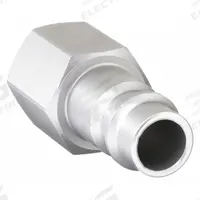 SPEEDAIRE Quick Connect Hose Coupling: 1/4 in Body Size, 1/4 in Hose Fitting Size, FNPT (MPN 30E615). Key specifications — Brand: SPEEDAIRE; Includes Valve: No; Thread Size: 1/4" -18.