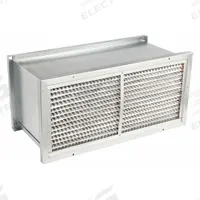 GRAINGER Cartridge Air Filter: 12 in x 24 in x 12 in, Steel, Double Header, MERV 13 (MPN 2GGT5). Key specifications — Brand: GRAINGER; Media Material: Microfiber; Air Filter Header Type: Double Header; Frame or Header Material: Steel.