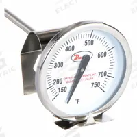 DWYER Clip On Dial Thermometer: 150°F to 750°F, +/- 2% Accuracy, 5 in Stem Lg, Fahrenheit (MPN CBT175081). Key specifications — Accuracy: +/- 2%; Brand: DWYER; Temperature Units: Fahrenheit.