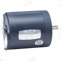 LEESON General Purpose Motors: C-Face Mount, Totally Enclosed Air-Over, 1/3 hp, 208-230/460V AC (MPN 110446.00). Key specifications — Brand: LEESON; Nameplate Voltage @ 60 Hz: 208-230/460V AC; Full Load Current @ 60 Hz: 1.1/0.55 A; Nameplate RPM @ 60 Hz: 3,450 RPM; Motor Enclosure: TEAO.