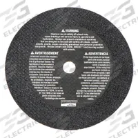 NORTON Abrasive Cut-Off Wheel: Type 1, 8" x 1/8" x 5/8", Aluminum Oxide, 24 Grit, Metal (MPN 07660789010). Key specifications — Series: Metal; Brand: NORTON.