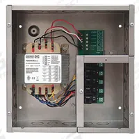 FUNCTIONAL DEVICES INC / RIB Low Voltage Power Supply: 500 VA Power Rating, 24V AC, Circuit Breaker (MPN PSH500A-LVC). Key specifications — Brand: FUNCTIONAL DEVICES INC / RIB; Input Voltage: 120V AC; Includes On/Off Switch: Unit On/Off Switch; Mounting: Wall; Output Voltage: 24V AC; Wire Connection Type: Wire Leads.