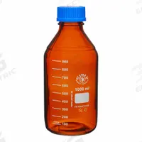 APPROVED VENDOR Media Bottle: 1 L, Screw-On, GL-45, 203 mm, Amber, Drip-Free Ring, Closure Included (MPN BMA1000). Key specifications — Closure Type: Screw-On; Mouth Size: Narrow; Screw Closure Size: GL-45; Brand: APPROVED VENDOR; Body Color: Amber.