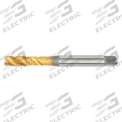 WIDIA GTD Spiral Flute Tap: M8x1.25 Metric, 6H, 3 Flute, Semi-Bottoming Chamfer (MPN VTSFT-TC6718) - General Purpose Spiral-Flute Taps