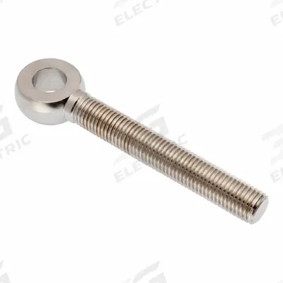 AMPG Fixed Rod End: Stainless Steel, Plain, 3 1/2 in Hole Center-to-End Lg - Stainless Steel Male Threaded Fixed Rod Ends