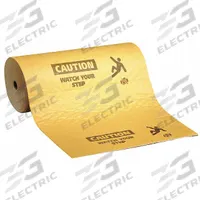 PIG Sorbent Roll: 75 ft Lg, 24 in Wd, Yellow, Polypropylene, 75 ft Roll Lg, 24 in Roll Wd, Roll (MPN MAT607-635). Key specifications — Brand: PIG; Material: Polypropylene.