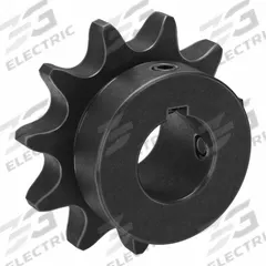 TRITAN Sprocket: 60, For 3/4 in Chain Pitch, 1 in Bore Dia, 11 Teeth, 2.663 in Pitch Dia, Steel (MPN 60BS11H X 1). Key specifications — Brand: TRITAN.