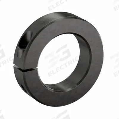 RULAND MANUFACTURING Shaft Collar: 1-Piece, Inch, Round, Clamp-On, 1 1/2 in Bore Dia - Steel Shaft Collars