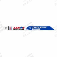 LENOX Reciprocating Saw Blade: 14 Teeth per Inch, 8 in Blade Lg, 0.04 in Blade Thick, Steel, 50 PK (MPN 1855570). Key specifications — attr1109198: 14; attr1109200: Rigid for Straight Cuts; attr1109201: Straight; attr1109209: LENOX.