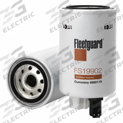 FLEETGUARD Automotive Fuel Filter: 16 3/8 in Overall Lg, Ammann/Eaton Yale & Towne/Hyster - Spin-On Fuel Filters