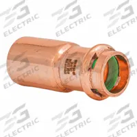 QUICKFITTING SUREPRESS Press Copper Reducer: 3/4 in CTS x 1 in CTS size, FTG x Press-fit, Copper (MPN SPWRC21-STR). Key specifications — Brand: QUICKFITTING SUREPRESS; Broad - Material for Bullet: Copper Or Bronze; Fitting Size: 3/4 in CTS x 1 in CTS; Brand - Broad: QUICKFITTING SUREPRESS.