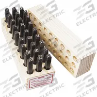 YOUNG BROS. STAMP WORKS Hand Stamp Kit: A thru Z/A thru Z, Period/Period (.), 1/4 in Character Ht (MPN 06271). Key specifications — Material: Steel; Brand: YOUNG BROS. STAMP WORKS; Characters Included: Period (.).