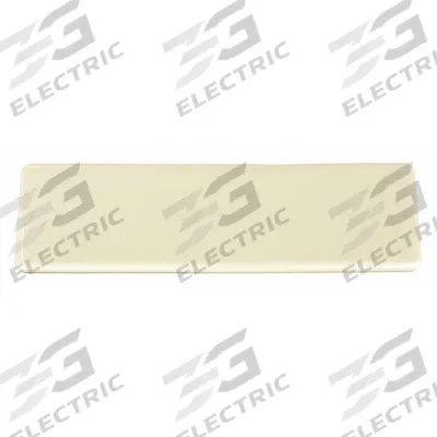 APPROVED VENDOR Furniture Glides: Plastic, 2 1/2 in Overall Wd, Rectangle, Tan - Adhesive Glides