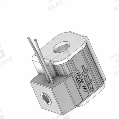 Parker Valve Solenoid Coil: 12VDC, 18 W Watt, Dual Lead Wire - Cartridge Valve Coils