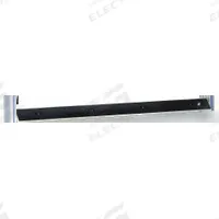 PRO-LINE Power Strip: 60 in Overall Wd, 10 in Overall Dp, Aluminum, Beige/Black (MPN DNES60). Key specifications — Operating Voltage: 120 V; Product Type: Powerstrip; Color: Black.