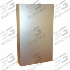 HAMMOND Electrical Enclosure: 304 Stainless Steel, 60 in x 36 in x 10 in, NEMA 12/13/3R/4/4X, Hinged (MPN EN4SD603610SSR). Key specifications — Brand: HAMMOND; Closure Method: 1/4-Turn Latch; Enclosure Material: 304 Stainless Steel; Knockouts: Not Included.