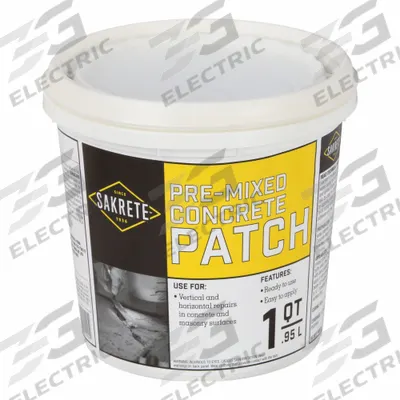 SAKRETE Concrete Repair Compound: Sakrete, Cement, 2 lb Container Size, Pail - General Purpose Concrete Repair Compounds