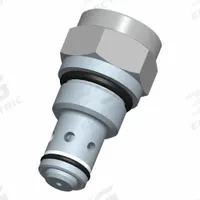 BUCHER HYDRAULICS Cartridge Valve: Screw-In, Screwdriver Adjustment, C10-20 Valve Cavity Size, CVRP (MPN CVRP-10-N-0-030). Key specifications — attr1012059: CVRP-10-N-0-030; attr1250696: CVRP; attr1011660: Nitrile; attr1011632: Screwdriver; attr1011635: BUCHER HYDRAULICS; attr1011644: C10-20.