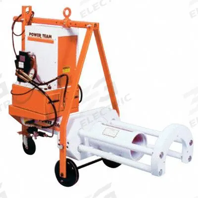 POSI LOCK Rail Bearing Puller: 100 ton Capacity with Attachments - High-Force Hydraulic Puller Systems